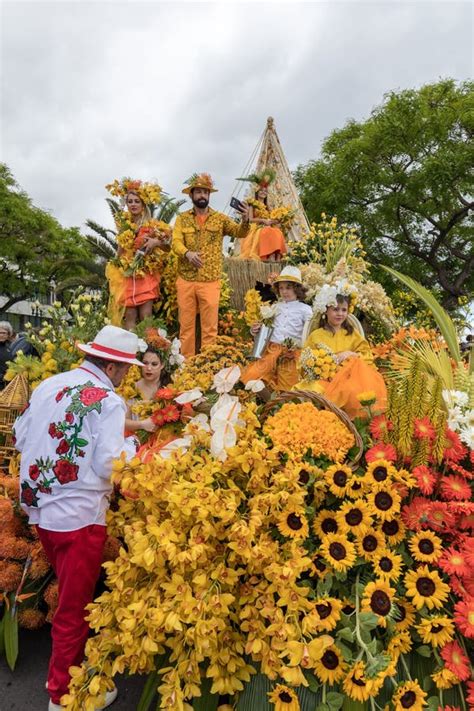 The Madeira Flower Festival , Funchal, Madeira, Portugal Editorial Image - Image of flower ...