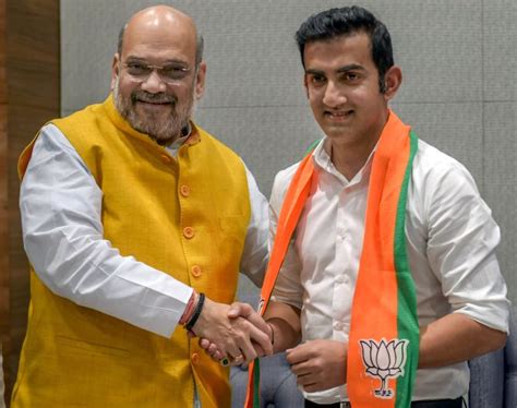 Gautam Gambhir joins BJP, likely to contest LS polls - Rediff.com India ...