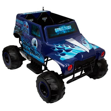 Monster Jam Grave Digger 24-Volt Battery Powered Ride-On - Walmart.com | Kids ride on, Monster ...