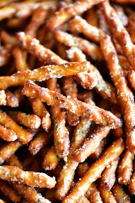 Spicy Pretzels Recipe With Ranch Seasoning - The Gunny Sack