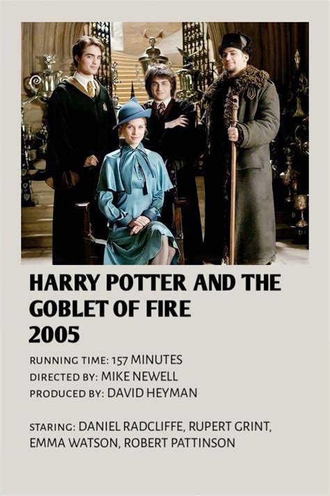 Triwizard Tournament | Mike newell, Daniel radcliffe, Robert pattinson