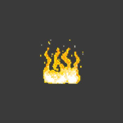 ArtStation - Pixel Art - Fire Animation, Joe Griffin