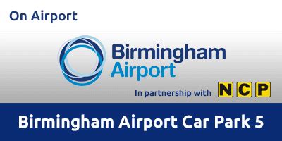 Birmingham Airport Car Park 5. NCP Long Stay BHX Parking