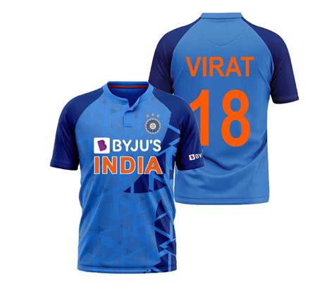 Buy India Cricket Team Jersey Virat Kohli 2022/2023 Online at ...