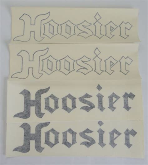 Hoosier Racing Tire Stickers | Stickers, Hoosiers, Racing