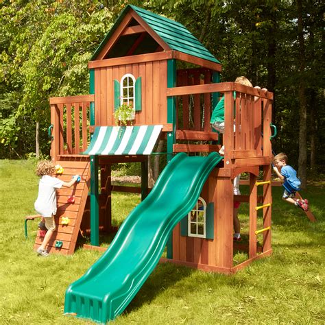 Swing-n-Slide Winchester Wood Complete Swing Set & Reviews | Wayfair