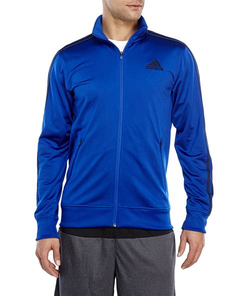 Adidas Blue Post Game Track Jacket in Blue for Men | Lyst