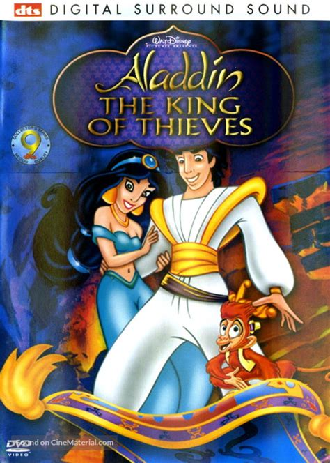 Aladdin And The King Of Thieves (1996) dvd movie cover