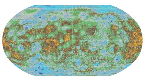 Look At This Gorgeous New Map Of Mercury's Surface | Popular Science