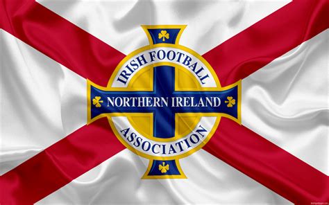 Download wallpapers Northern Ireland national football team, emblem ...