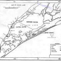 Chilika Lake. Map of Chilika Lake showing different sectors and place... | Download Scientific ...