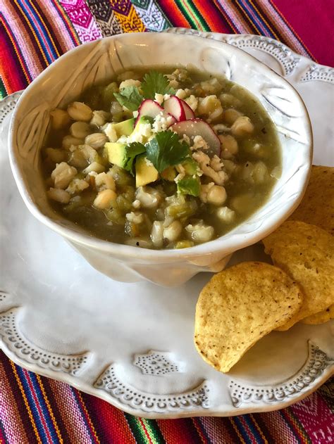 Posole with Green Chile Sauce — Chef Shannon Smith | Whole food recipes, Posole recipe, Green ...