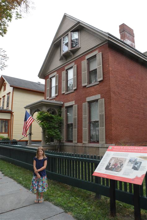 Susan B. Anthony House and Visitors Center - Rochester, NY - Kid fr ...