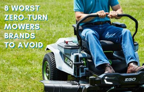 8 Worst Zero-Turn Mowers Brands To Avoid In 2024