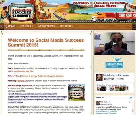 Social Media Examiner 7th Annual Social Media Success Summit (Online ...