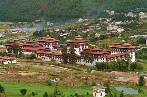 Monastery In Thimphu, Bhutan by Narvikk