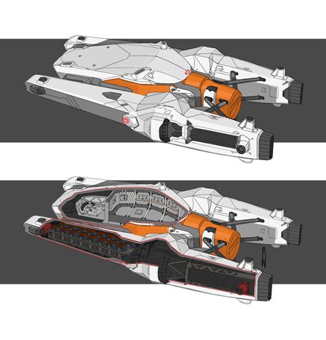 ArtStation - Small Spaceship