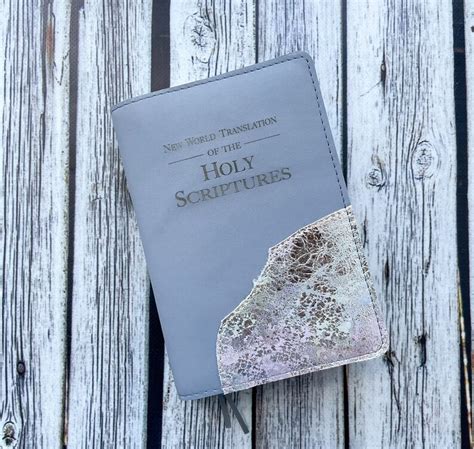 NWT Leather Bible Cover JW Bible Cover Jehovah Witness Gift - Etsy UK