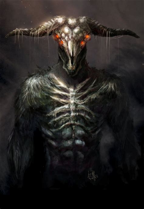 Capra Demon by Enigmasystem on deviantART | Dark souls art, Demon souls, Dark souls gifts