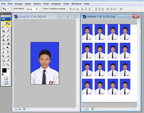 Cara Membuat Ukuran Pas Foto 3x4 Di Word - IMAGESEE