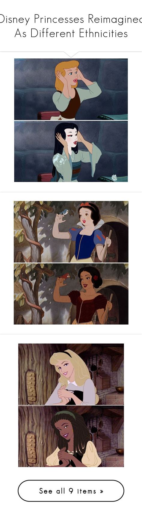 Disney Princesses Reimagined As Different Ethnicities | Disney princess ...