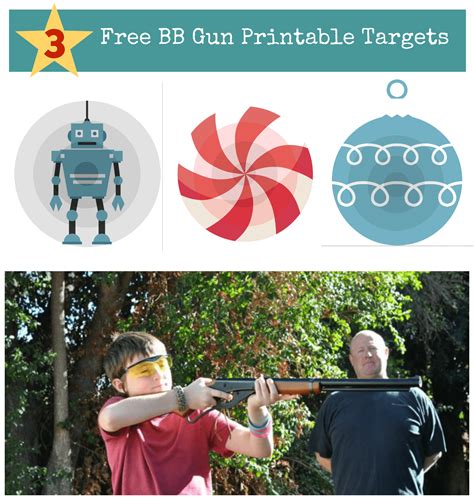 Free Printable BB Gun Targets + a Giveaway! - Make Life Lovely