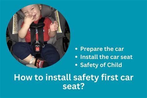 How to install safety first car seat - Guideline