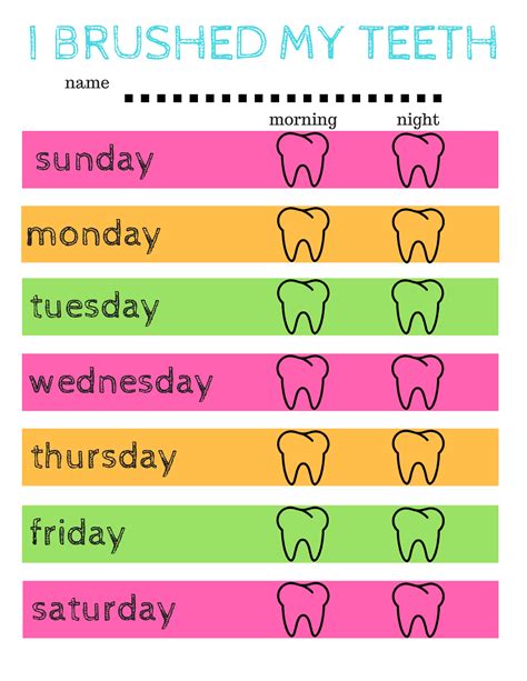 Say hello to a Great Dental Routine for Kids | Free Printable - Kozy and Co