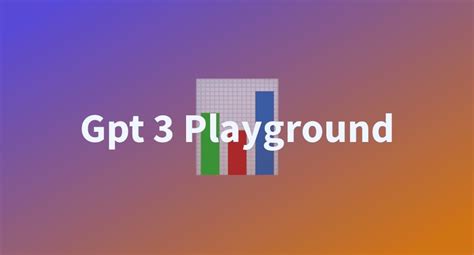 GPT-3 Playground (OpenAI): Free AI Typing - Let the AI generate any text you can imagine ️