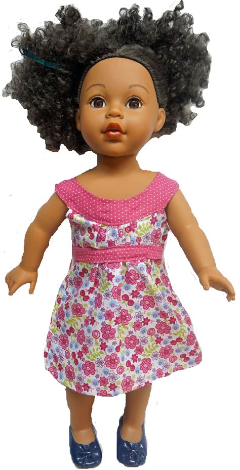 Doll Clothes Superstore Raspberry Sundress For 18 Inch Dolls - Walmart.com - Walmart.com