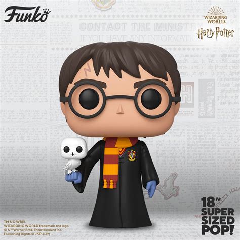 Harry Potter (With Hedwig) (18″ Super Sized Pop) — Harry Potter Fan Zone