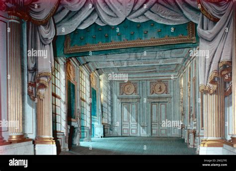 View of the Theatre of Gustavus III at Gripsholm castle, Mariefred, Sweden 1960s Stock Photo - Alamy