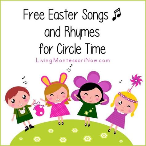 Today, I’m adding free Easter songs and rhymes, both Christian and ...