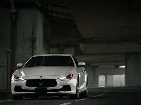 Maserati Ghibli Maserati White Front View Movement 4k Wallpaper | TOPpng