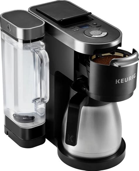 Shop Keurig K-Duo Plus 12-Cup Coffee Maker and Single Serve K-Cup Brewer Black at Best Buy. Find ...