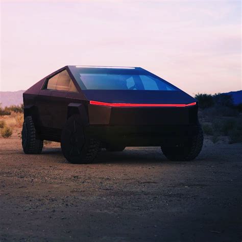 Ford Truck: Tesla Cybertruck Black