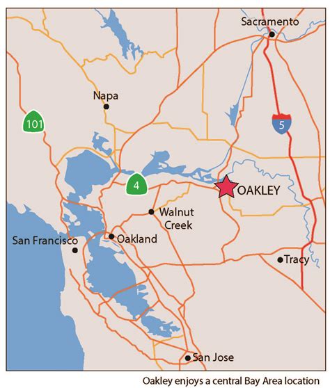 Descubrir 91+ imagen map of oakley ca - Abzlocal.mx