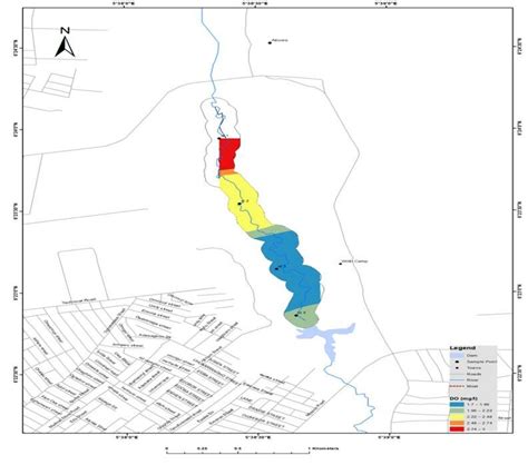 a: Spatial distribution Map for DO | Download Scientific Diagram