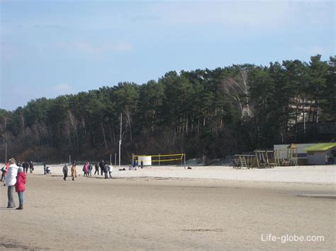 Sea and beaches of Jurmala (Latvia)