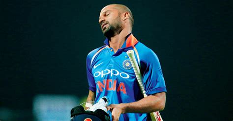 Watch: Shikhar Dhawan getting back his own "Gabbar style celebration ...