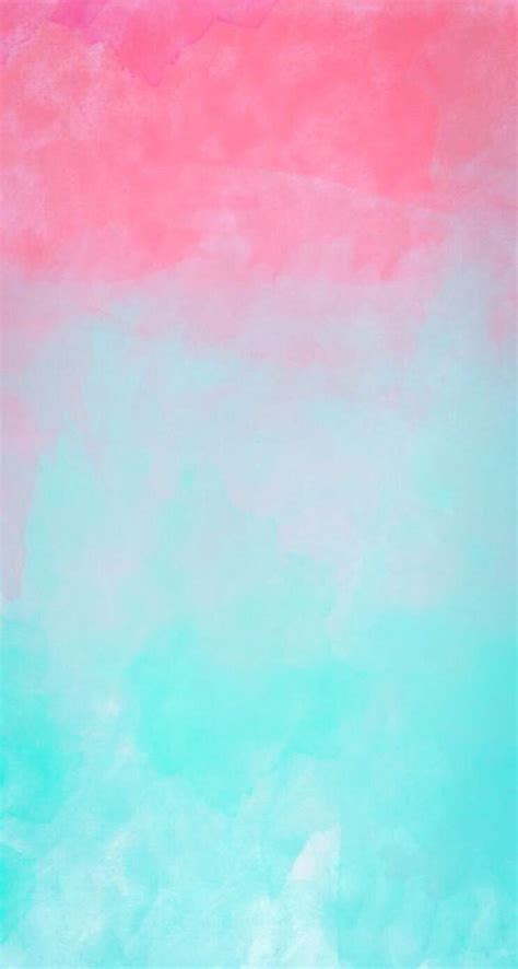 Result for cute plain background. Plain iphone, Ombre iphone, Watercolor, Teal Ombre HD phone ...