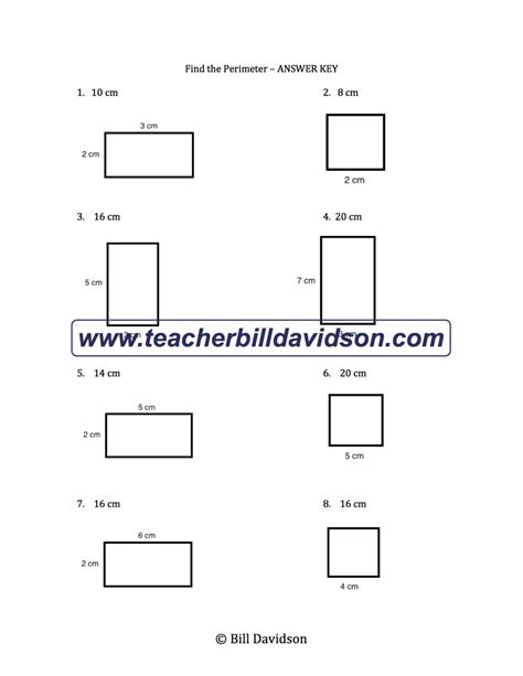 finding area perimeter words Worksheets - Worksheets Library