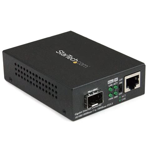 Fiber Media Converter with Open SFP Slot - Fiber Media Converters | Europe