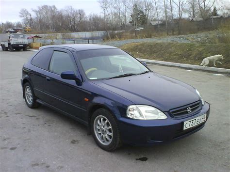 1999 Honda Civic specs, Engine size 1500cm3, Fuel type Gasoline, Drive ...