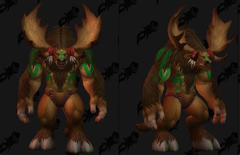 Highmountain Tauren Allied Race Tattoo Customization Options - Wowhead News