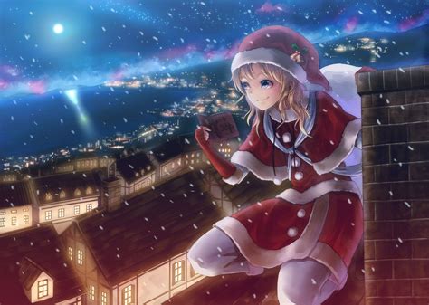 Anime Christmas Wallpapers - Top Free Anime Christmas Backgrounds - WallpaperAccess