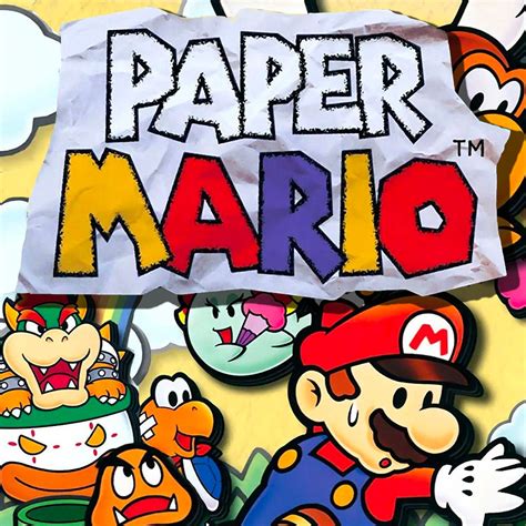 Paper Mario and super Mario 64 original games www.ugel01ep.gob.pe