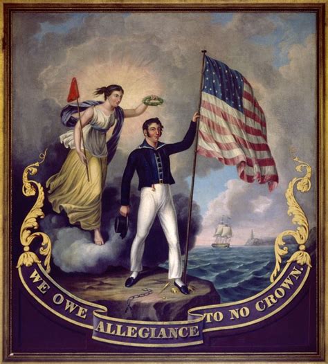 We owe allegiance to no crown | National portrait gallery, War of 1812, American history