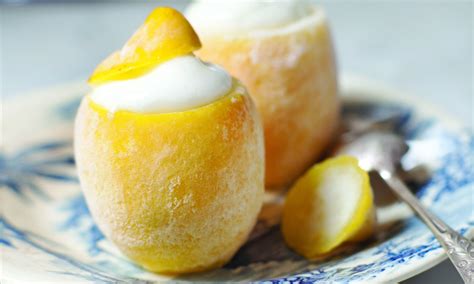 Sorbet-Filled Lemons Recipe - Spry Living