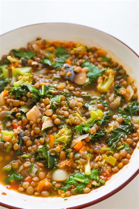 Easy Lentil Vegetable Soup - Homemade Mastery